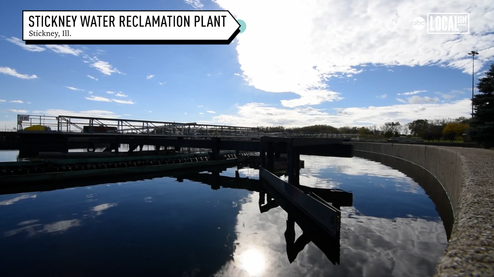 The world's largest wastewater treatment plant is in Stickney, Ill.