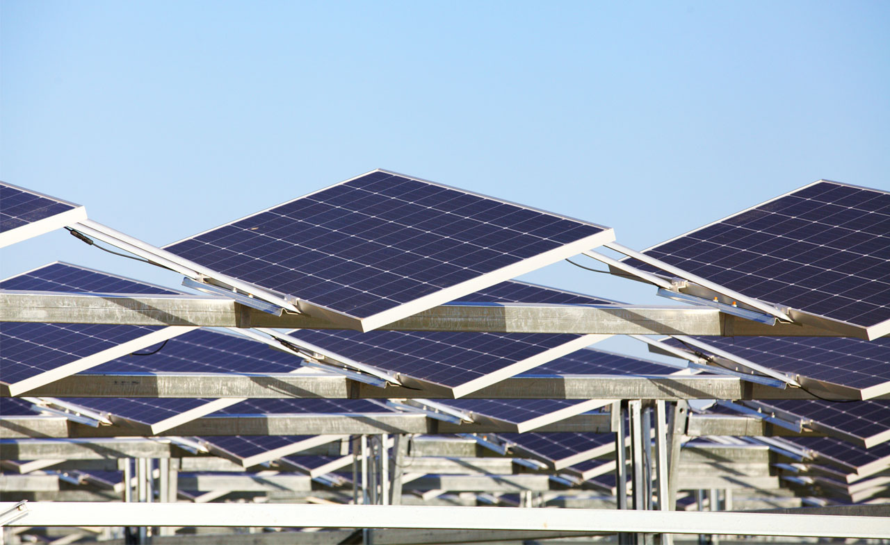 High-efficiency PV Panels Used in Pilot Water Treatment Project