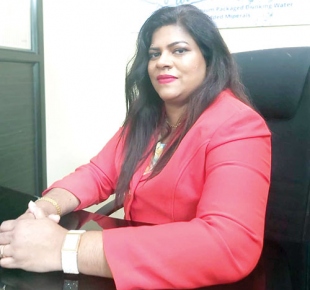 Consumption of good, hygienic water trending: RodriguesFirst generation women entrepreneur, Betty Rodrigues, the managing director of Johan&rsquo;s ...