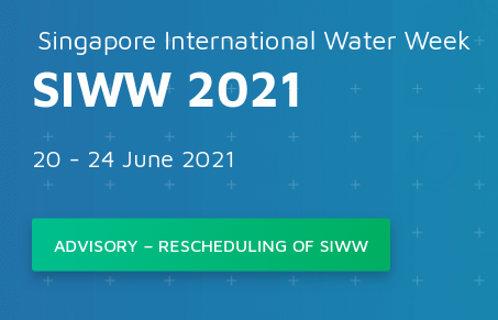 Singapore Water Week 2020 postponed to 2021!!