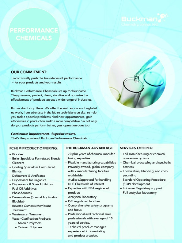 Water treatment solutions to help you blend and formulate products for your customersWith our broad experience in the water treatment industry, ...