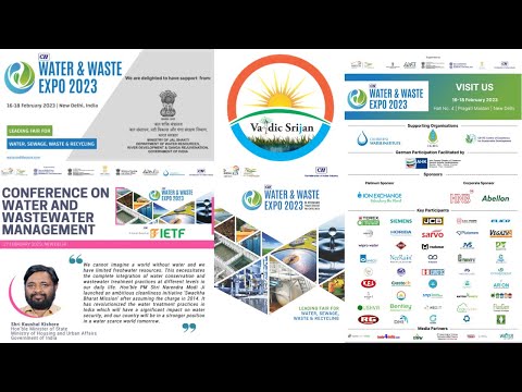 Vaidic Srijan LLP was privileged to get an invite from Confederation of Indian Industry (CII) for their International Water & Waste Expo 2023 be...