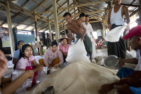 Myanmar's Flood Relief Efforts