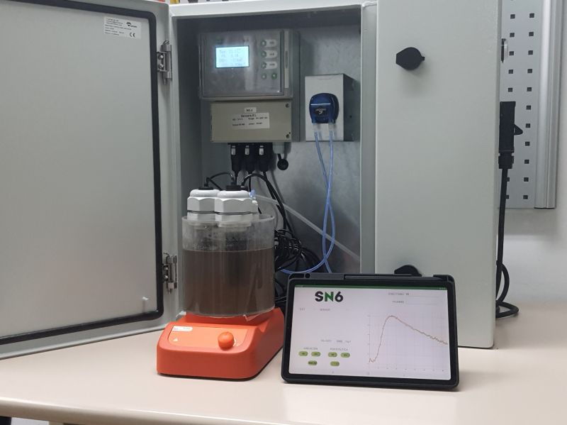 New Portable respirometer SN6.The SN6 is a portable respirometer which is intended for the control in situ of the sanitary state of autotrophic ...