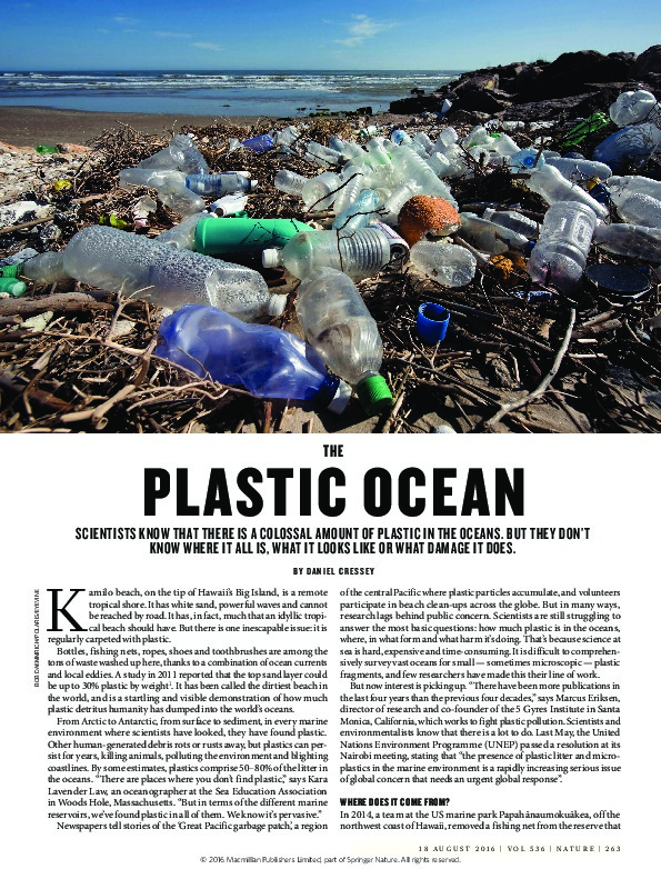 The Plastic Ocean, there are still unanswered questions
