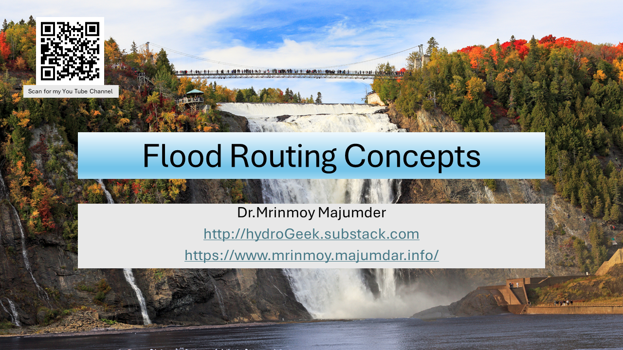 Free tutorial on Channel Routing under Hydrology for Beginners modulehttps://open.substack.com/pub/hydrogeek/p/channel-routing-and-other-concept...