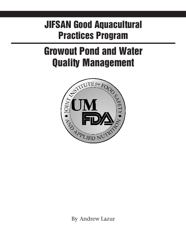 Growout Pond and Water Quality Management