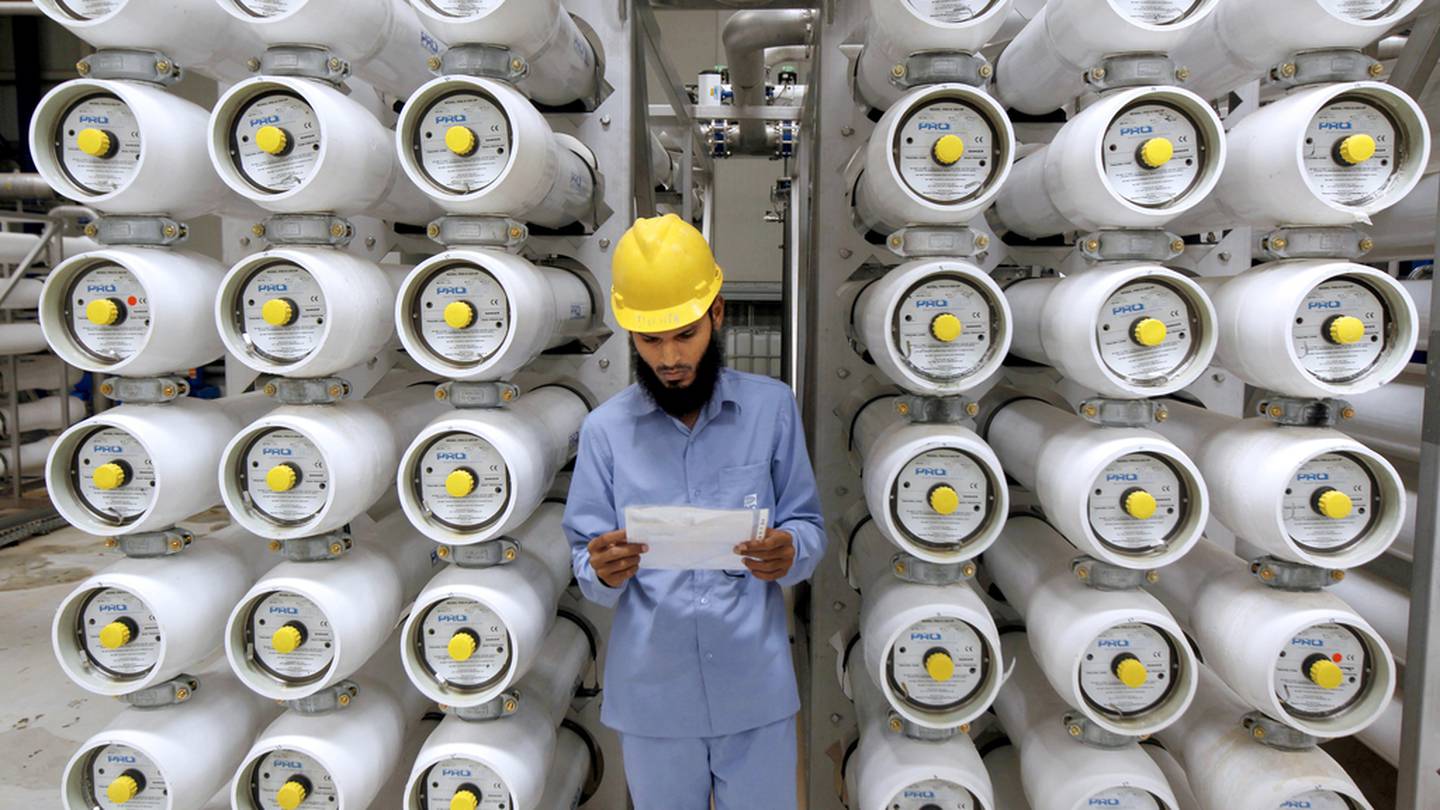 Middle East increasingly reliant on desalination plants as water shortages loom