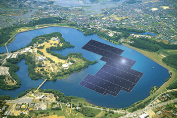 World's Most Powerful Floating Solar Array