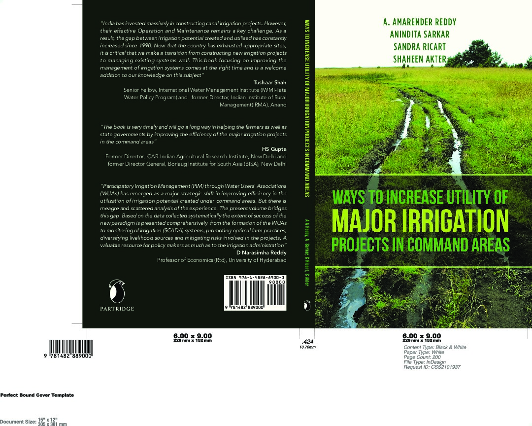 The book explores ways to maximise utilization of irrigation potential already created by examining five major irrigation projects in India.http...