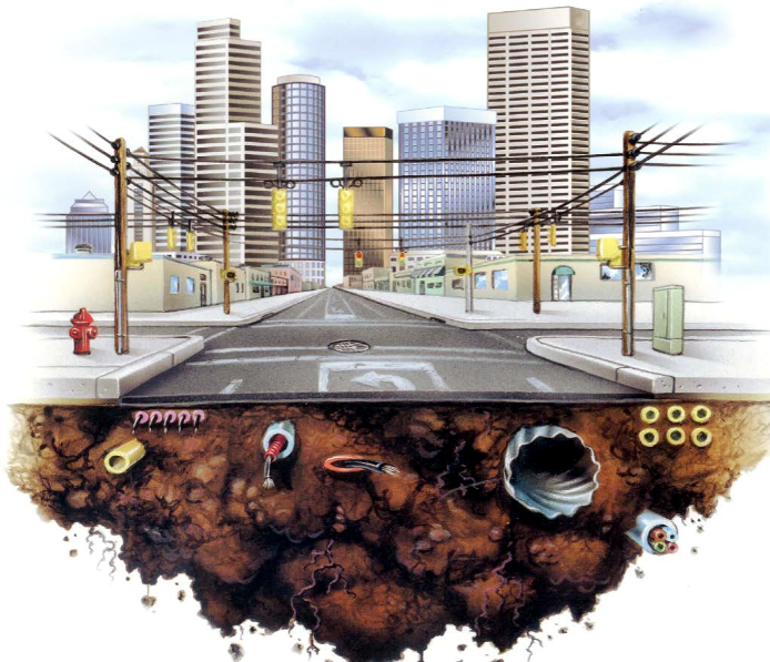 Underground Infrastructure Mapping of Smart Cities
