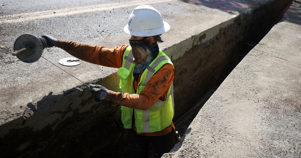 White House unveils plan to replace every lead pipe in the U.S.Up to 10 million households, schools and care facilities get their drinking water...