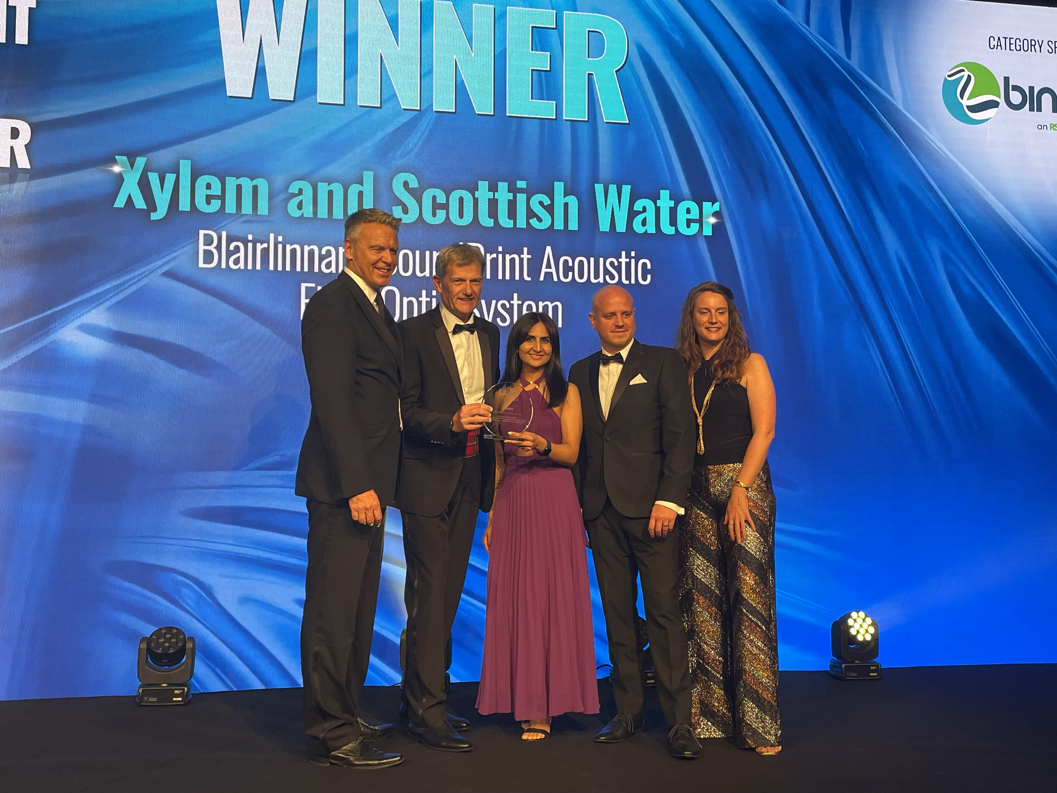 Scottish Water monitoring project wins award for Xylem