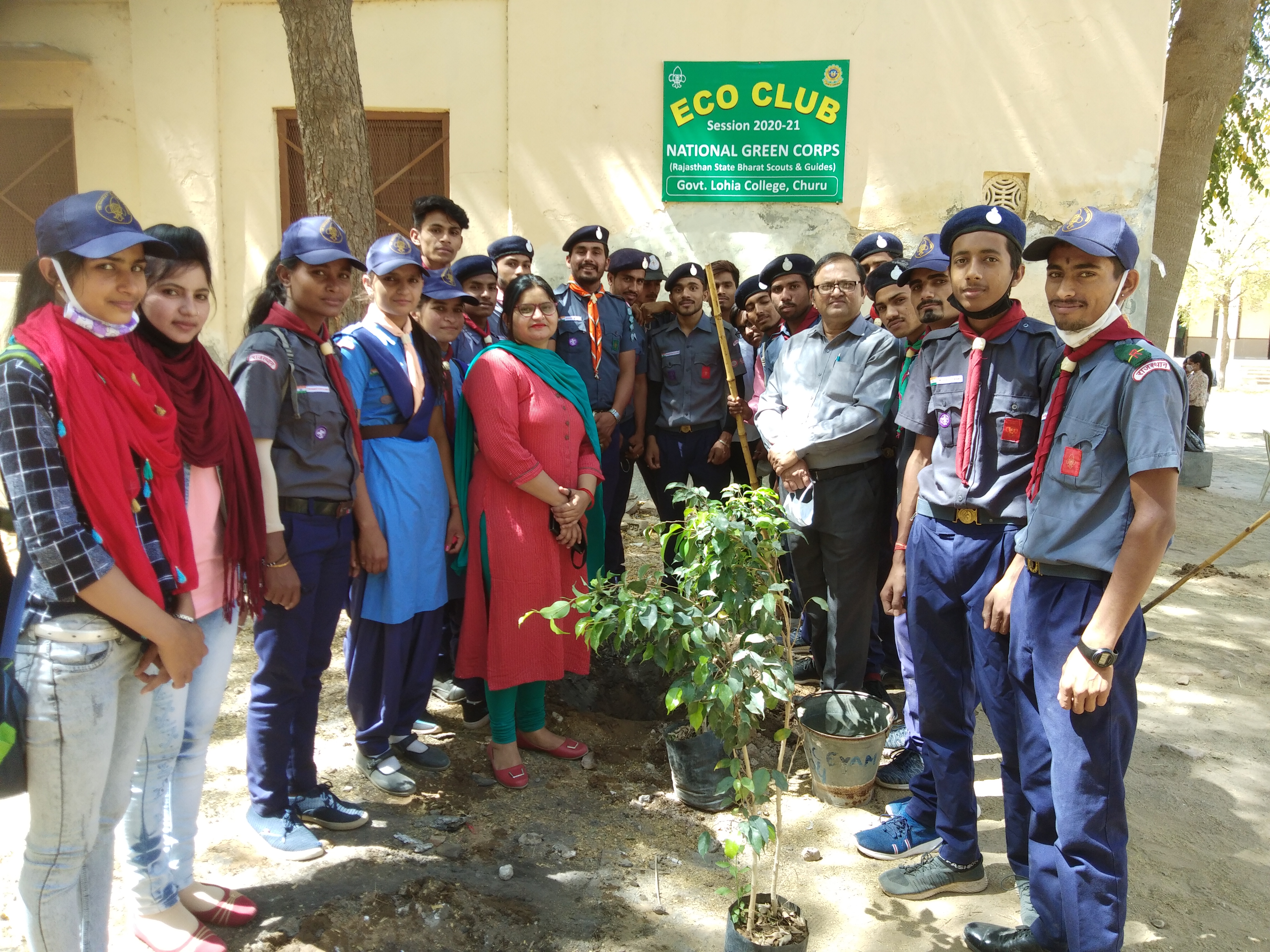 Eco Club Plantation Activities