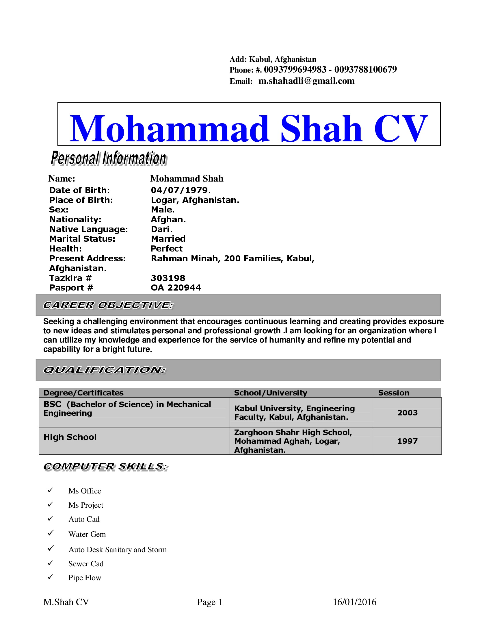 Mohammad Shah Adli