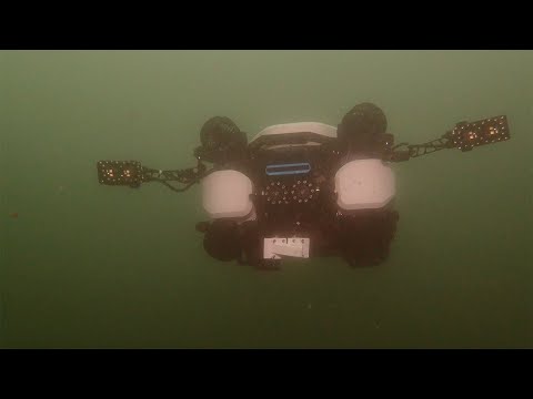 An underwater robot that can be used in situations that are too dangerous for human divers.