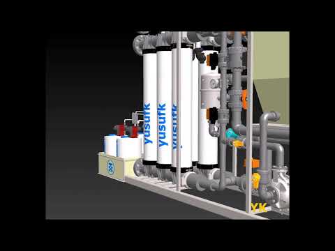 Ultrafiltration PlantUltrafiltrationsanlageUsine d'ultrafiltrationمصنع الترشيح الفائق
