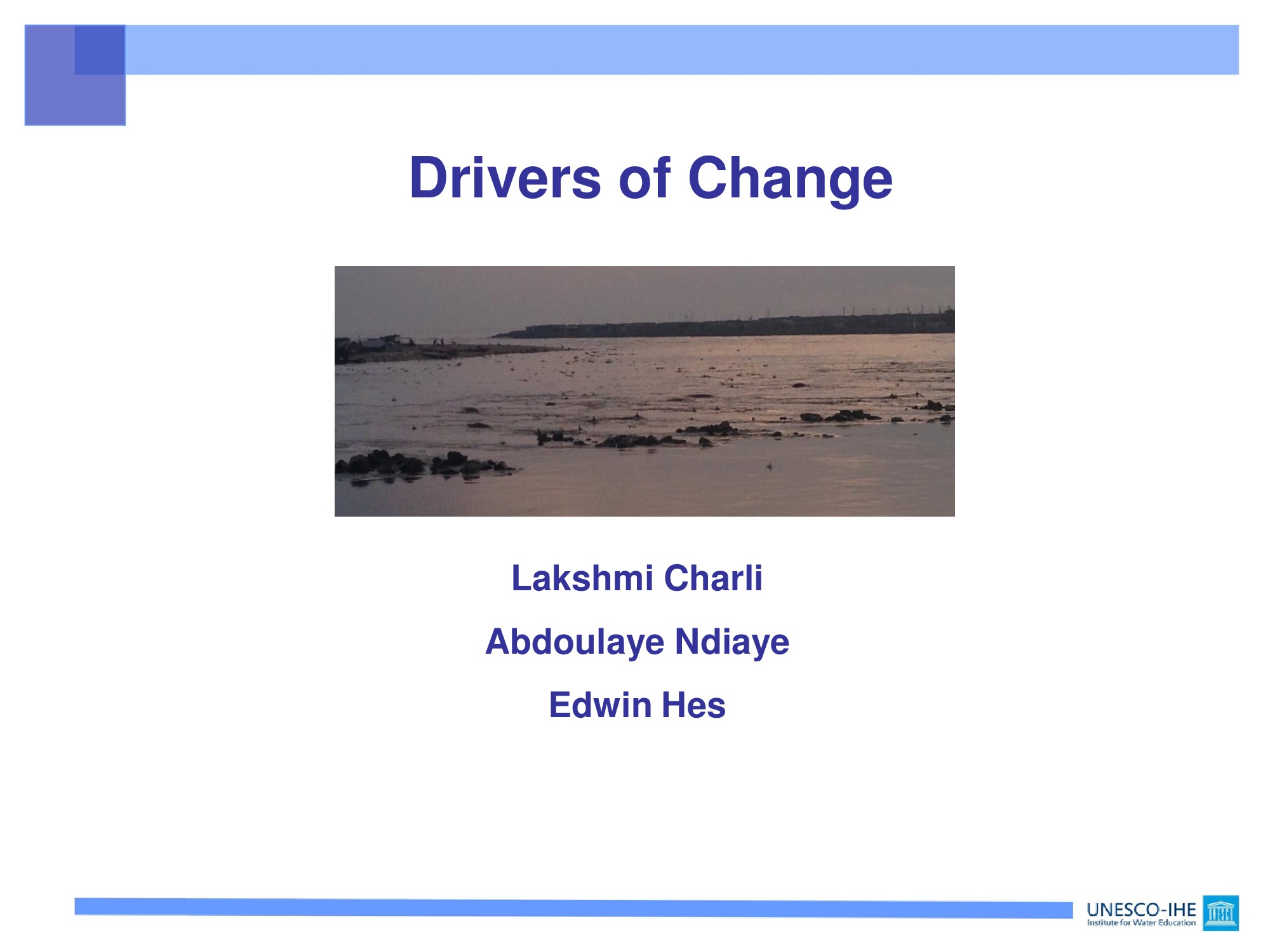 Presentation - AR - Jour 3 - 3 - Drivers Of Change (en/fr)