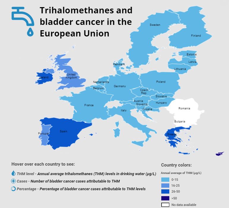 Spanish institute charts levels of trihalomethanes in drinking water • Water News Europe