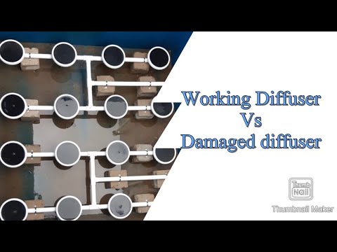 How to understand practically that diffusers are working or are in damaged conditions.https://youtu.be/t07-poun-a0