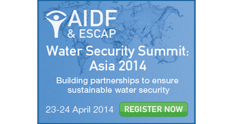 AIDF and ESCAP Water Security Summit: Asia 2014