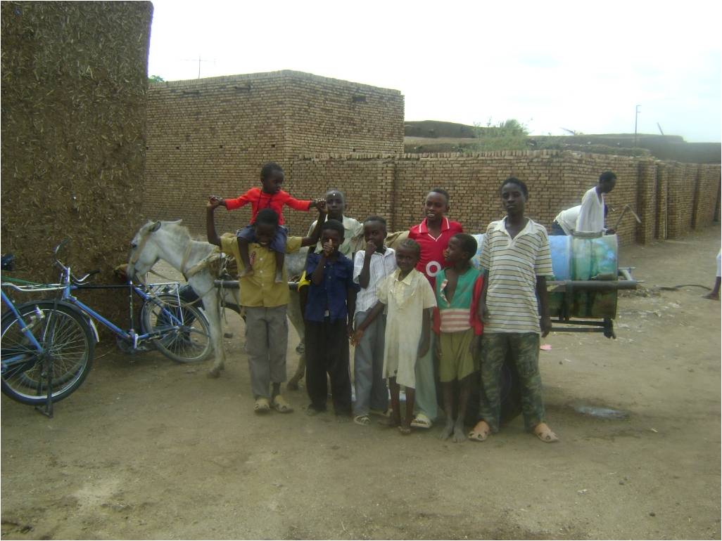 Youth Volunteers Helping on Water Program at Eastern Sudan