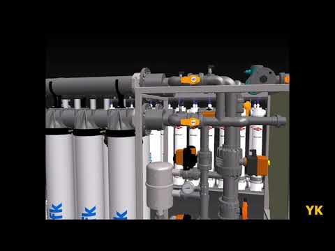 Ultrafiltration PlantUltrafiltrationsanlageUsine d&#039;ultrafiltrationمصنع الترشيح الفائق