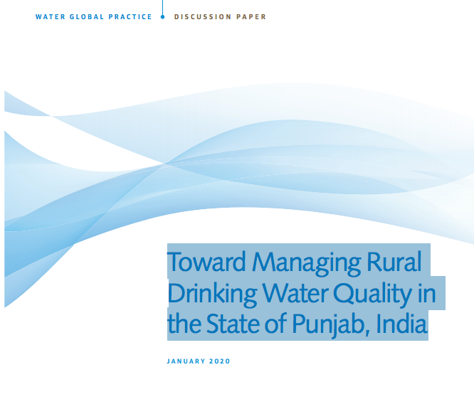 Toward Managing Rural Drinking Water Quality in the State of Punjab, India