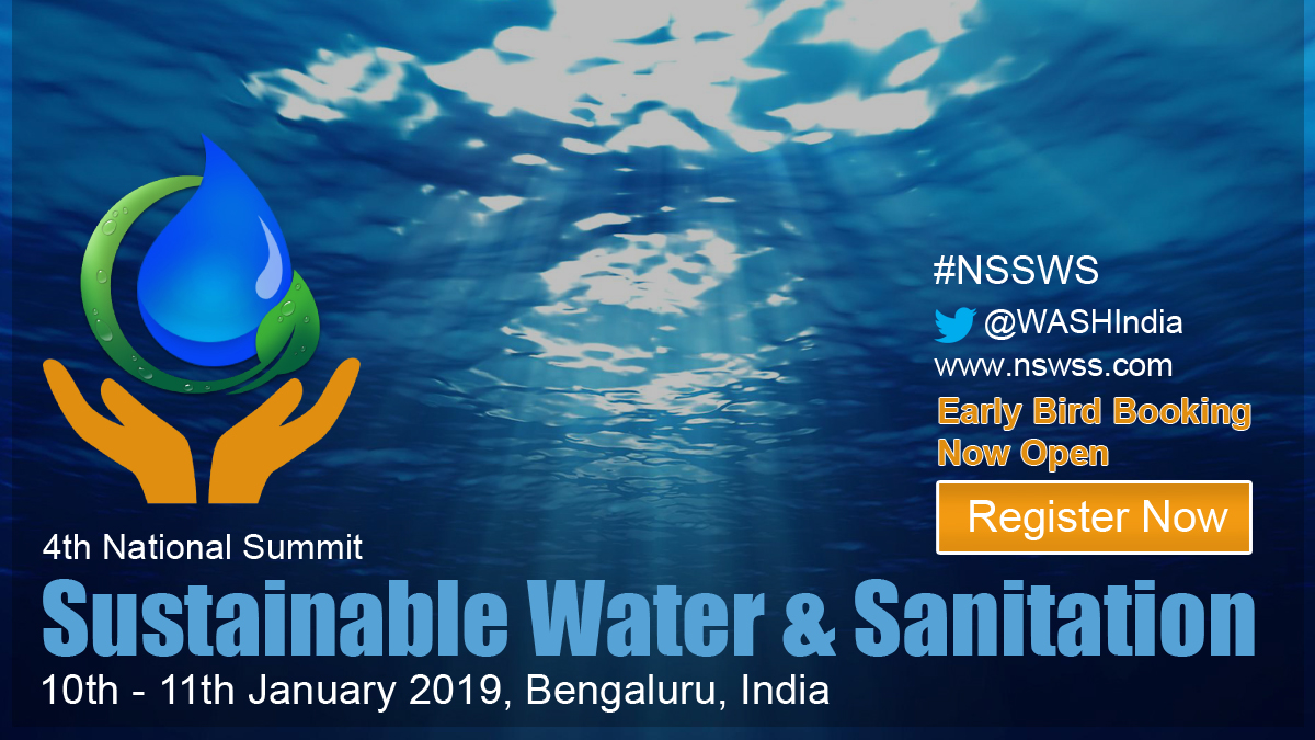 #Earlyhashtag#bird booking for the "4th National Summit on Sustainable Water and Sanitation" is now open. Each year, the summit brings together ...