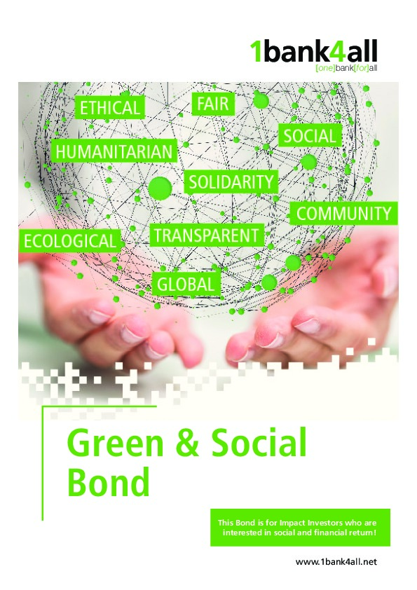 Green and Social Bond - Funding for Water and Technology Projects