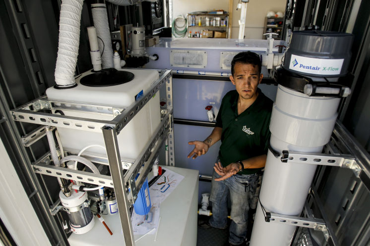 Device to Recycle Human Waste into Water