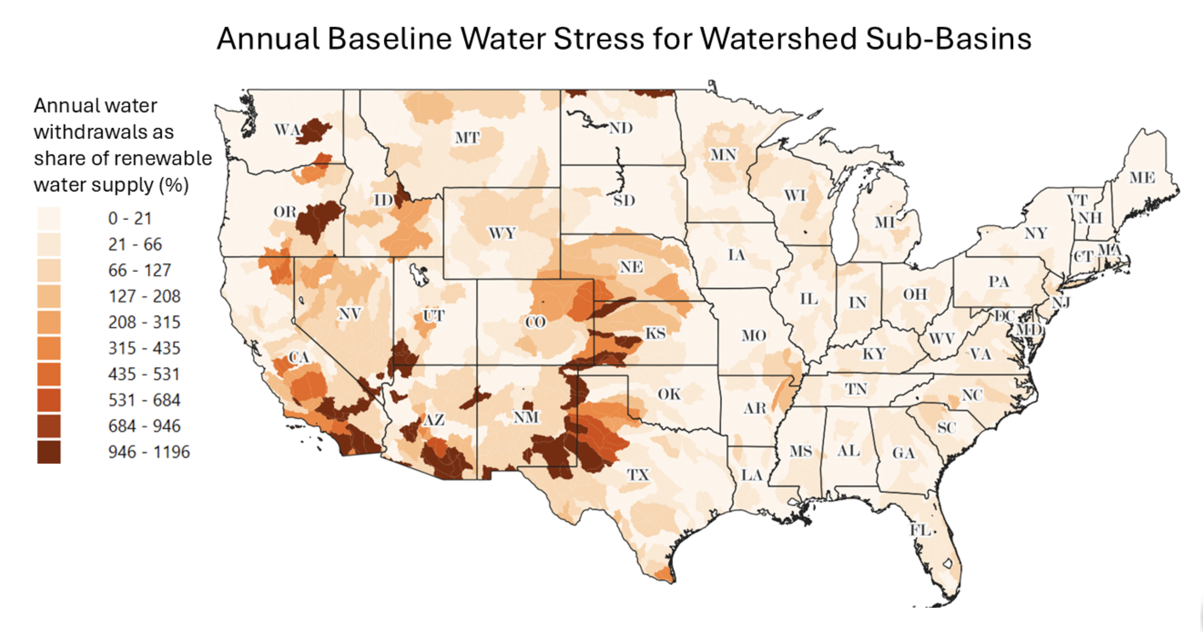 America’s Water Crisis: Cities Where Water Demand Far Outpaces Supply
