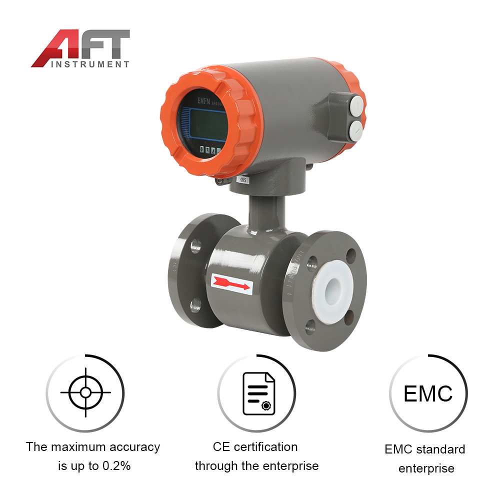 The electromagnetic flowmeter is verified before installation and is inconsistent with the data measured by other flowmeters?