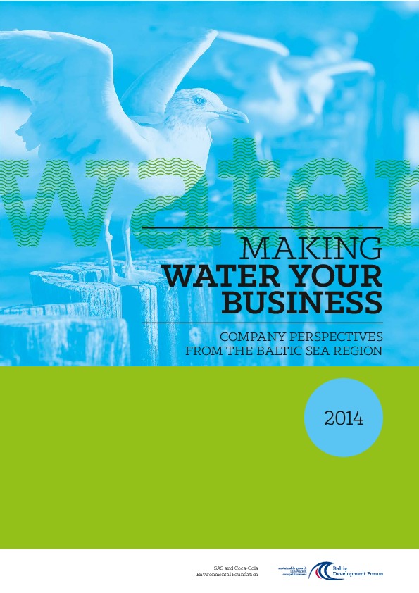 Making water your business - company perspectives from the Baltic Sea region