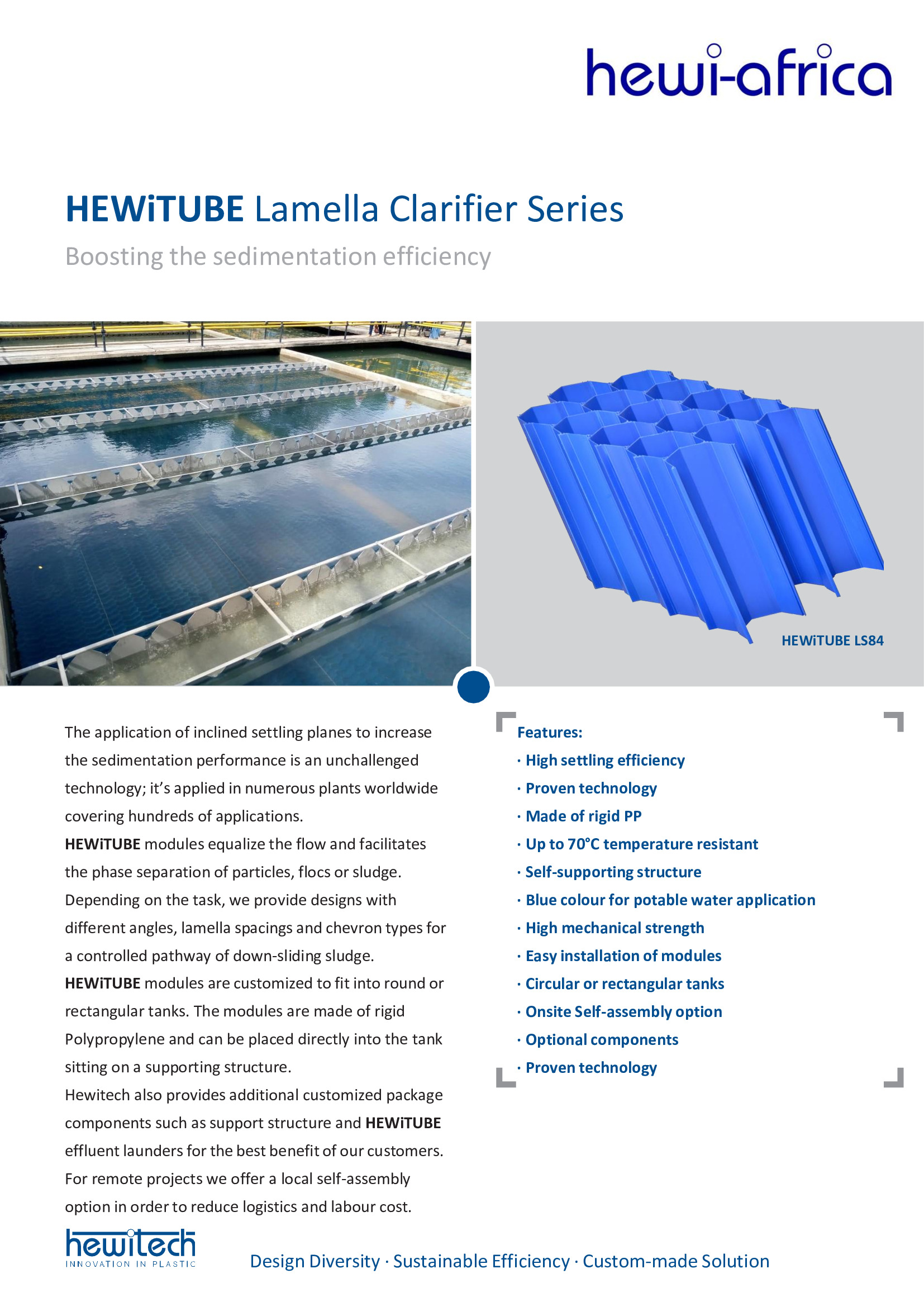 Looking to improve sedimentation efficiency in your water treatment plant? Our lamella settlers offer a compact, cost-effective, and highly effi...