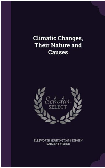 An old book highlighting the cause and effect of climate change in the year 1914https://open.substack.com/pub/hydrogeek/p/climatic-changes-their...