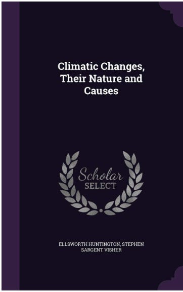 An old book highlighting the cause and effect of climate change in the year 1914https://open.substack.com/pub/hydrogeek/p/climatic-changes-their...