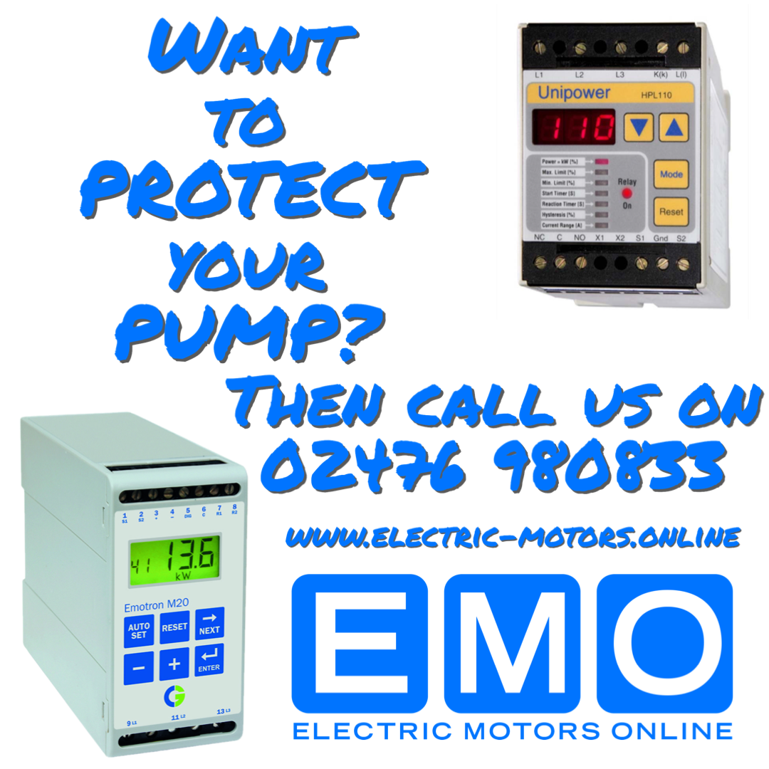 WANT TO PROTECT YOUR PUMP?Then please get in touch with us atElectric Motors OnlineAnd ask about theEMOTION and UNIPOWERPump Protection Units.He...