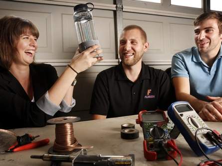 Water purifier wins first Gator Business Plan Competition