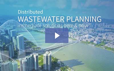 Distributed Wastewater Treatment with Centralized Control (Video)