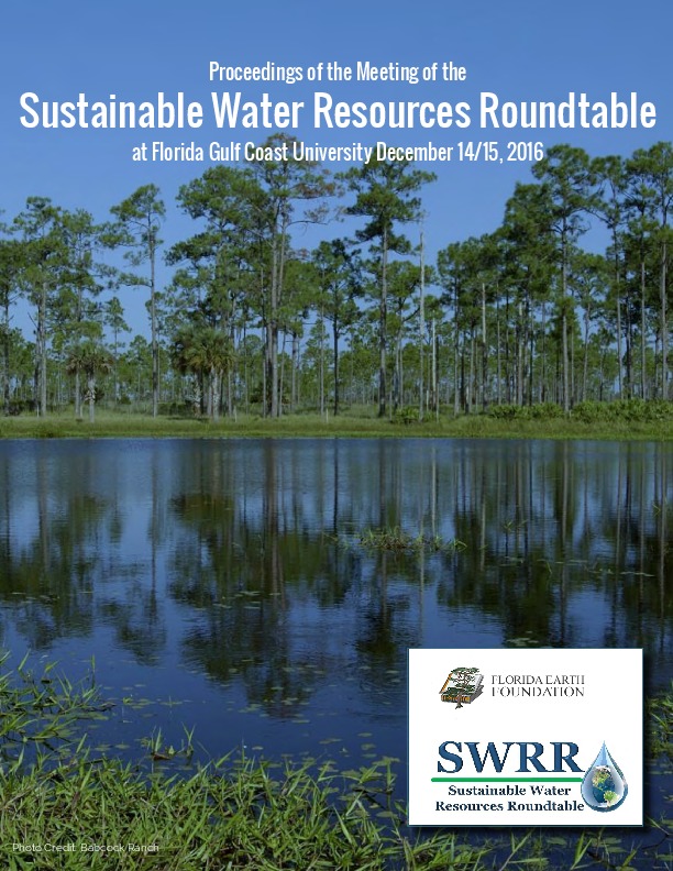 Proceedings of the SWRR Florida Meeting