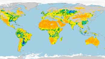 Root-zone Soil Moisture May 2016