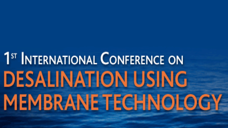 1st International Conference on Desalination using Membrane Technology