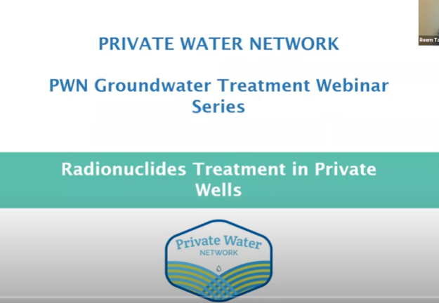 Private Water Network Water Treatment Webinar Series Radon In Private Wells