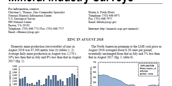 NEWS NOTES ON SUSTAINABLE WATER RESOURCESNational Minerals Information Centerhttps://www.usgs.gov/centers/nmicStatistics and information on the ...