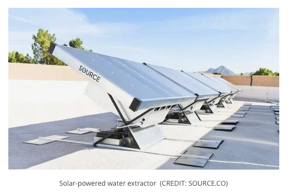 New Solar Hydropanel Can Pull 10 Liters of Drinking Water Per Day Out of the Air