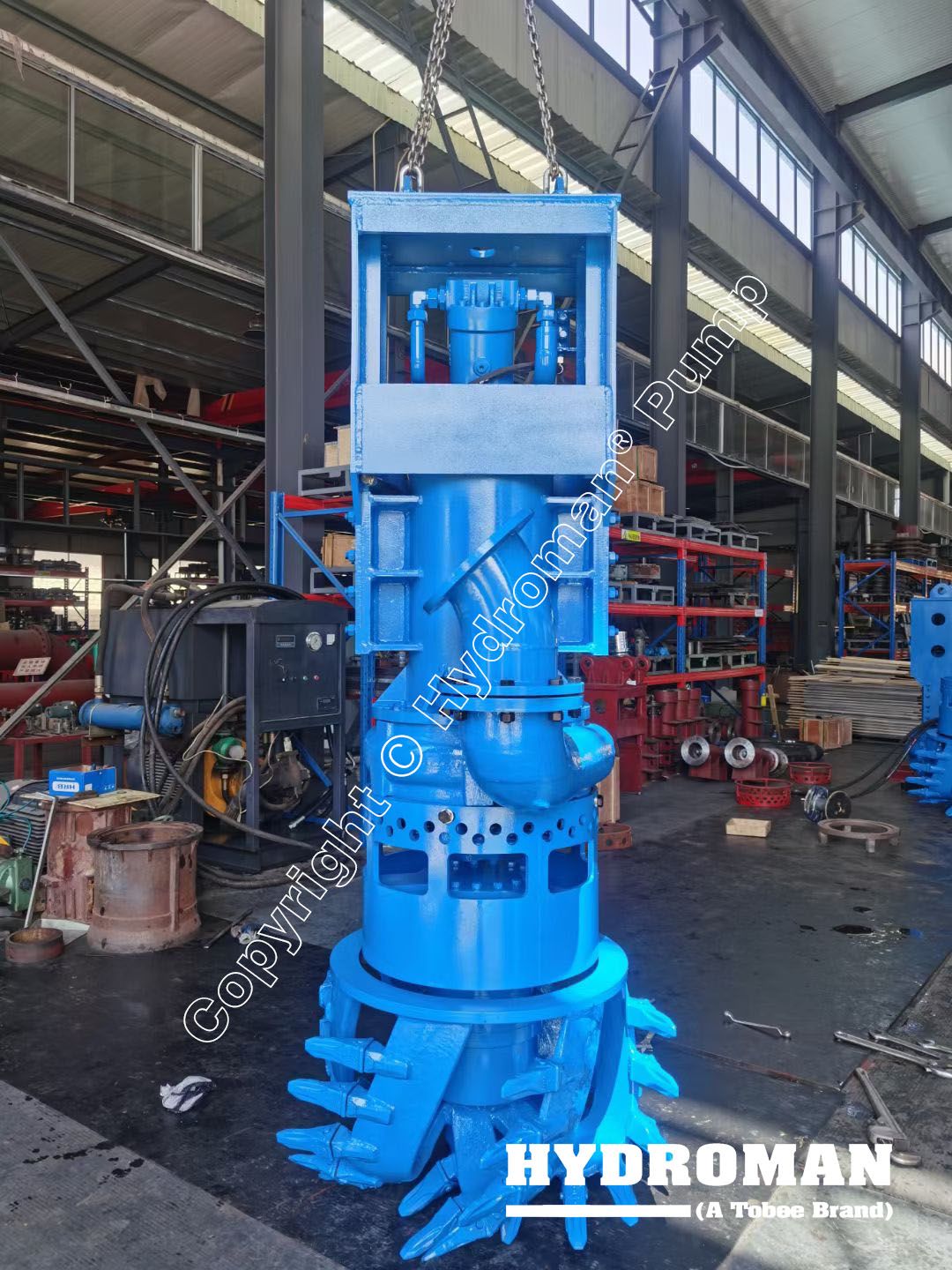 Hydroman&reg; Excavator Hydraulic Dredge Pumps is the hydraulic version of the very popular Submersible heavy duty submersible slurry pump with cut...