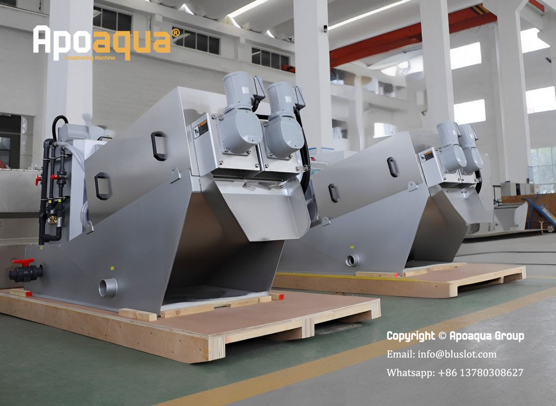 Apoaqua Sludge Dewatering Screw Press for Municipal Wastewater Plant