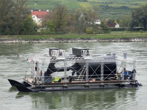 Austria's Danube Turned Green