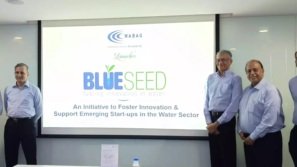 Va Tech Wabag launches Blue Seed initiative to nurture water tech startups